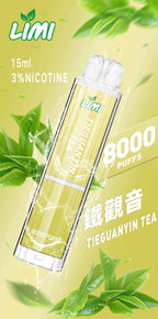 LIMI發光拋棄式8000口 一次性電子煙 辣妹發光桿-VAKAVAPE糖果屋
