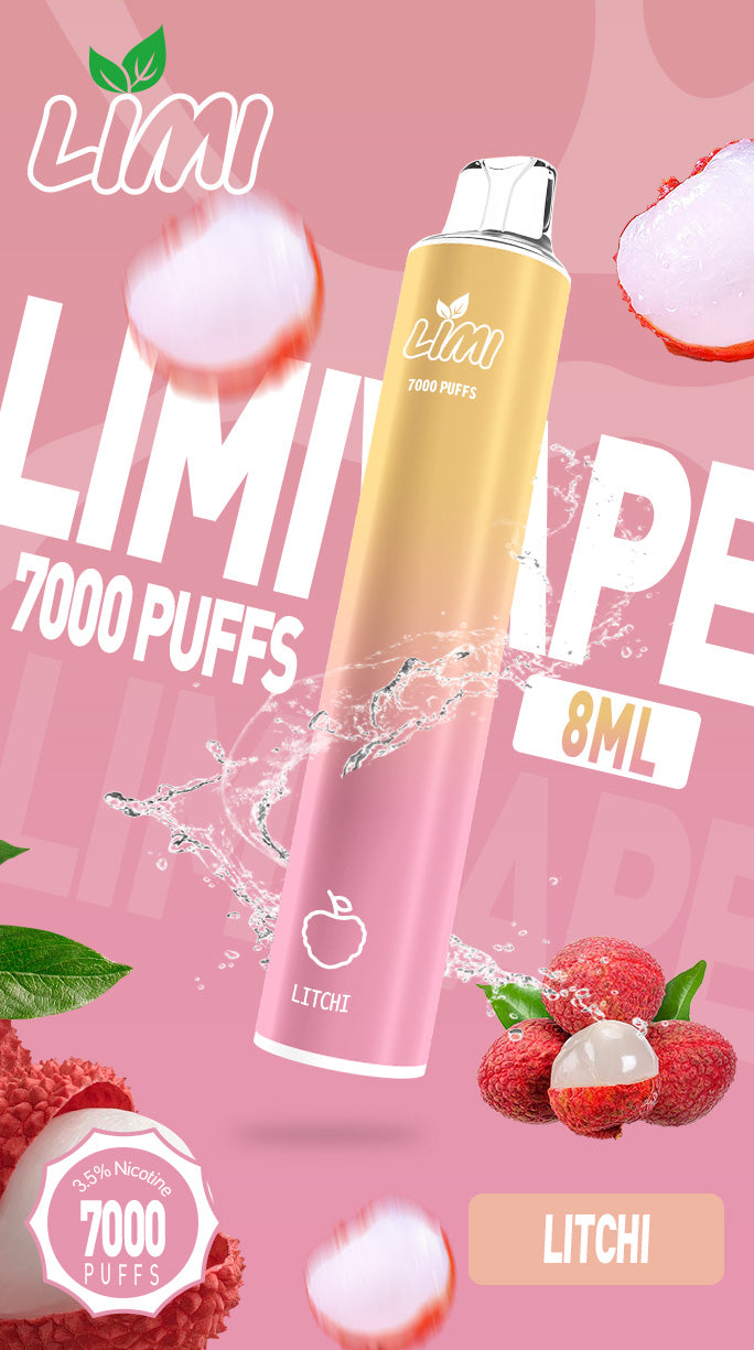 【買10贈1】LIMI 7000口 一次性電子霧化棒