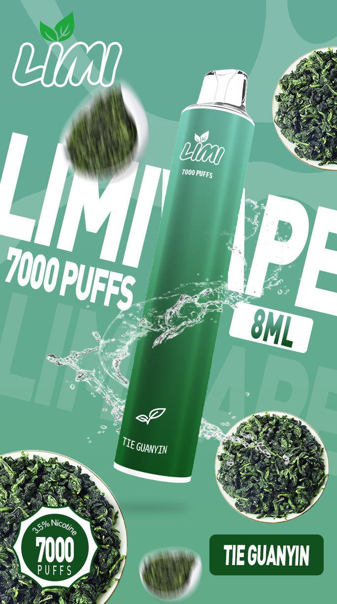 【買10贈1】LIMI 7000口 一次性電子霧化棒