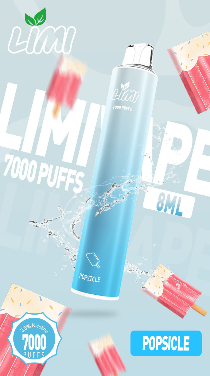 【買10贈1】LIMI 7000口 一次性電子霧化棒