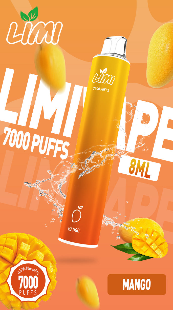 【買10贈1】LIMI 7000口 一次性電子霧化棒
