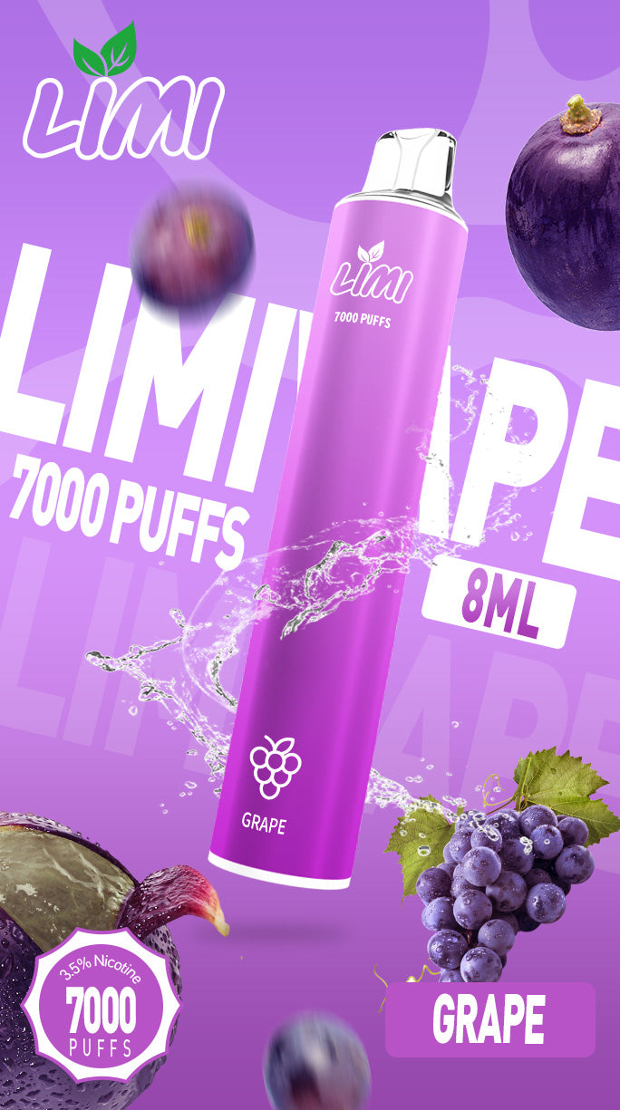 【買10贈1】LIMI 7000口 一次性電子霧化棒