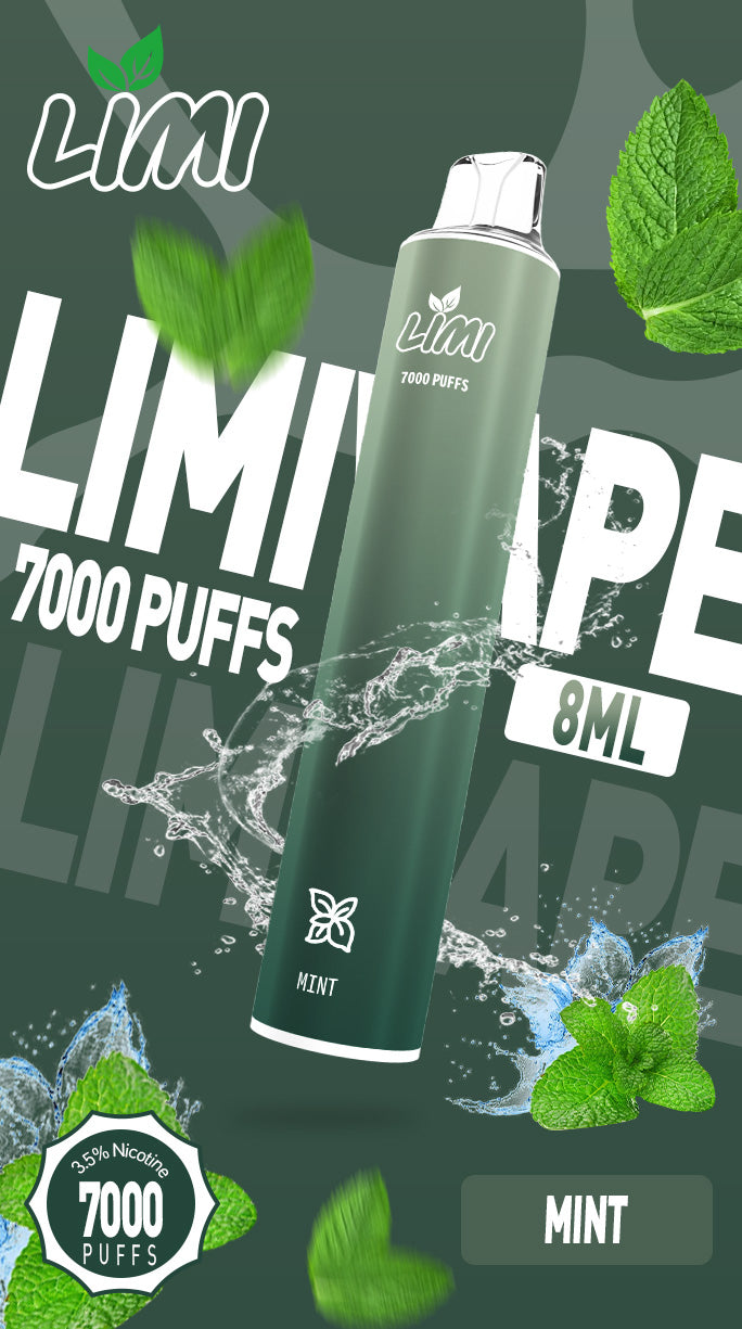【買10贈1】LIMI 7000口 一次性電子霧化棒