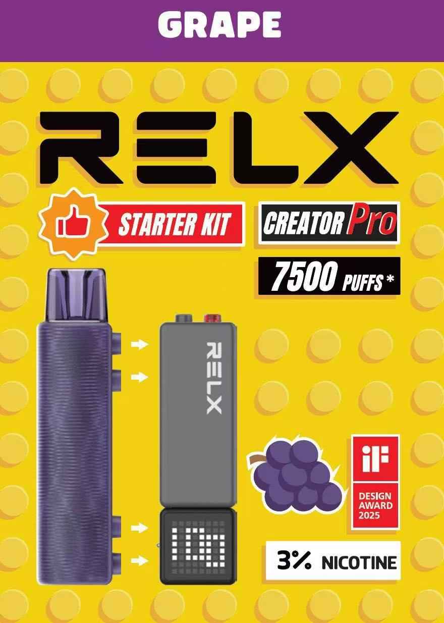 RELX悅刻積木 小樂高套裝7500口 含主機