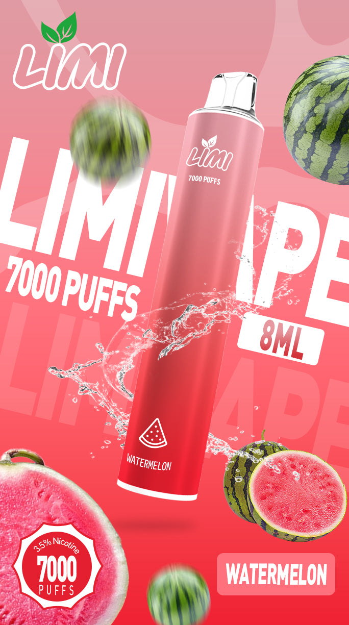 【買10贈1】LIMI 7000口 一次性電子霧化棒