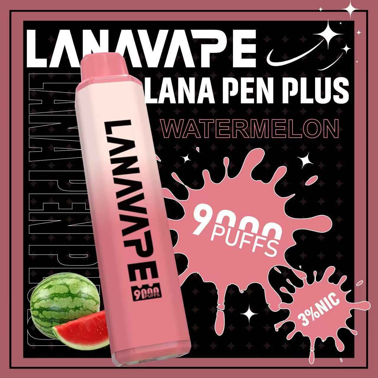 LANA拋棄式9000口 一次性電子煙 持久續航