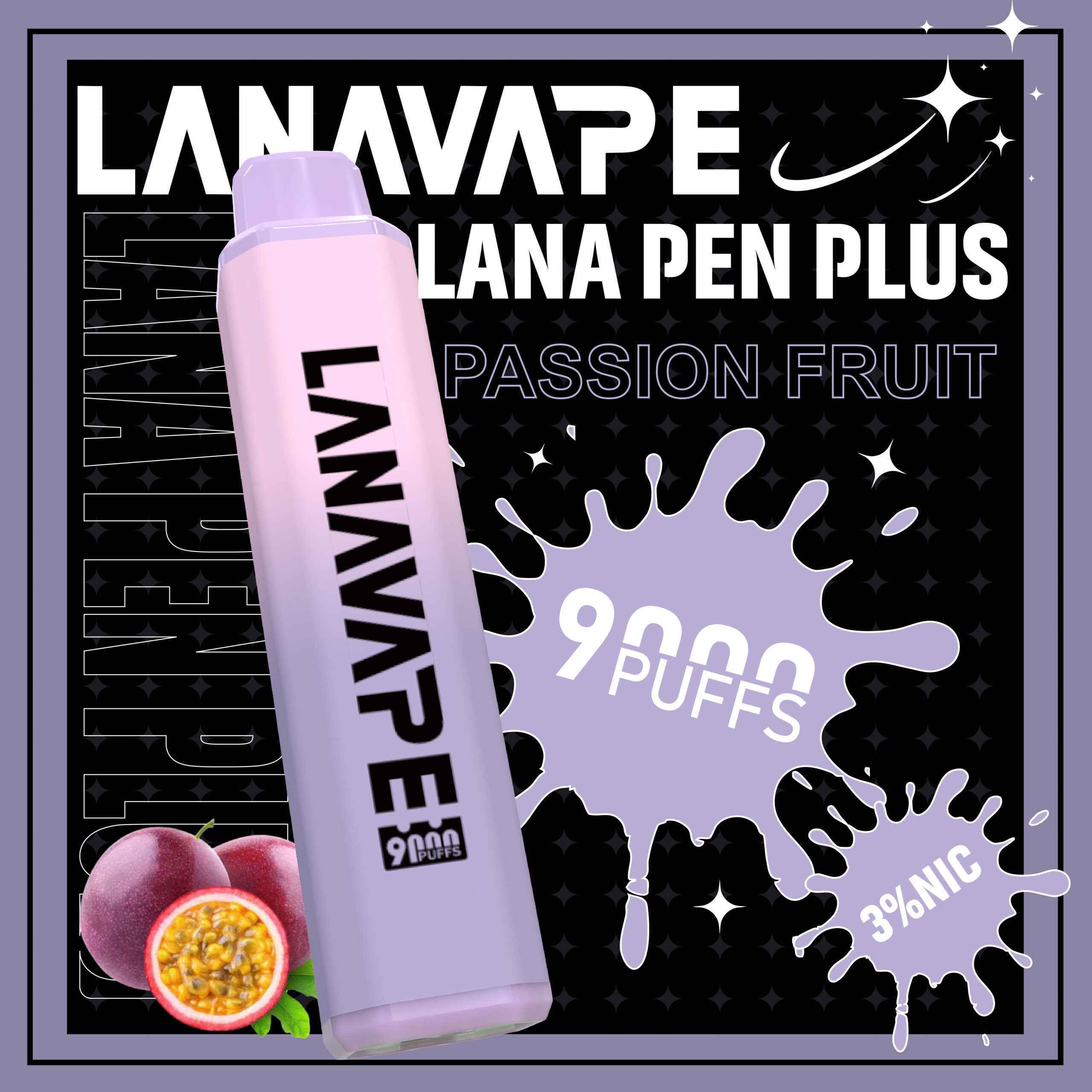 LANA拋棄式9000口 一次性電子煙 持久續航