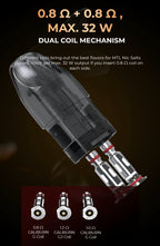 Uwell Caliburn Explorer Pod 探索者注油主機 成品芯 空倉