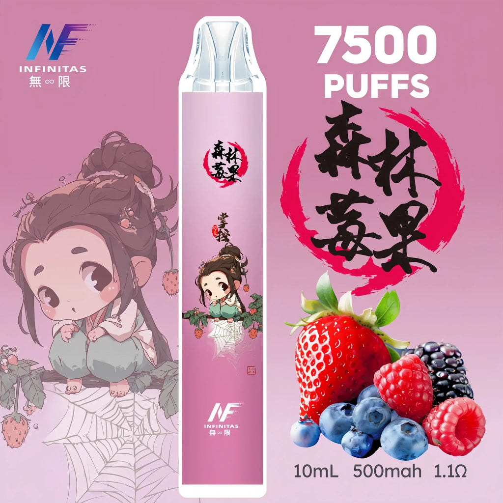 INF無限X鬼滅之刃聯名款拋棄式 7500口一次性 電子煙